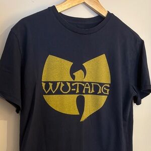 GAP Kids Navy and Gold Short Sleeve Tee